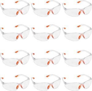 Gafas de Seguridad Kurtzy Pack 12 - Protección Completa a Precio Accesible